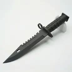 Faca M9 Bayonet CS:GO Counter Strike Skin Realista 3D Cosplay Decoração - Tamanho Real