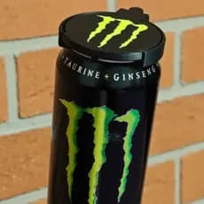 Tampa Personalizada Lata de Energético Monster - Impressão 3D  - Vedação e Proteção