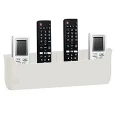 Suporte De Parede Porta 4 Controles Remoto Ar Tv ventilador Universal Concept 3D Print C3D