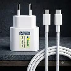 {ORIGINAL} Kit Carregador Turbo 20W Tipo C Para Celular iPhone 15 16 17 Pro Max Cabo Reforçado