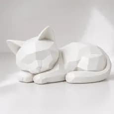 Gatos Decoração Escultura Minimalista Decoração Moderna para Quarto Sala de Estar Elegantes