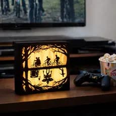 Luminária Stranger Things Mundo Invertido • Com bateria • Luminária de mesa decorativa
