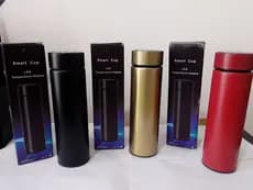 Garrafa Térmica Inteligente Com Visor De LED Marcador De Temperatura Su 500ml