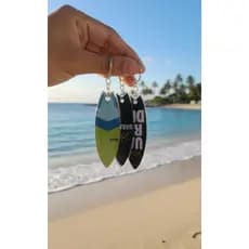 Chaveiro Prancha de Surf UARADEI ou personalizado com a sua própria prancha