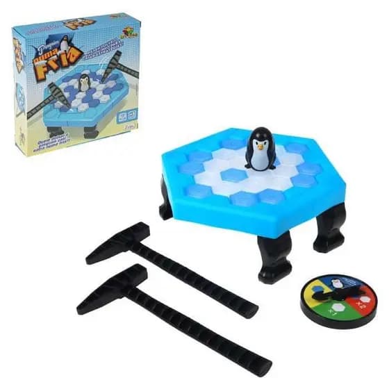 Jogo de Mesa Quebra Gelo Pinguim Interativo Original‎ ART BRINK