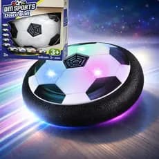 Disco Ball Deslizante Futebol Com Pilhas Inclusas Brinquedo Infantil Bola Flutuante LED COM PILHAS