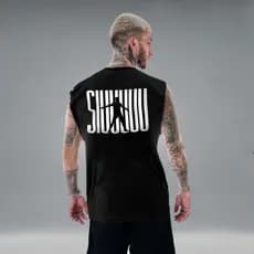 Regata Oversized Cr7 Siiuu Camiseta Over Machão Lançamento Camisa Cavada