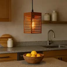 Luminária Pendente de Teto Estilo Moderno Área Gourmet - Rústico