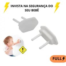 Kit 36 Unidades Protetor De Tomada Contra Choque Elétrico Segurança Para Bebes e Crianças