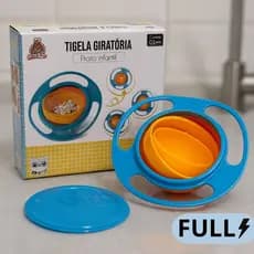 Tigela Mágica 360º Anti Derramamento Infantil Bebê Giro Bowl