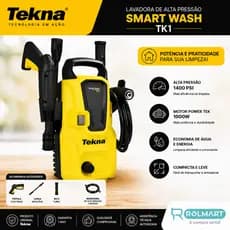 Lavadora De Alta Pressão C/ Jato Regulável Hlx1600 Tekna