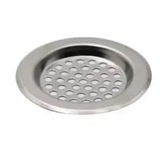 Ralo Para Pia Em Inox Cozinha Prático 7,5 Cm - 02 Unidades Prata