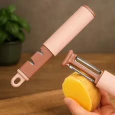 Descascador Lamina Tesoura Fruta Casca Raladores Cozinha Amolador Verdura Afiador Cortador Faca