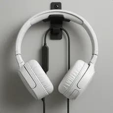 Suporte Fone Ouvido Móvel Parede Headphone Headset Gamer Rgb Base Porta Gancho Setup Sem Fio Exposto