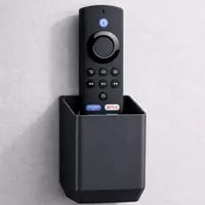 Base Suporte Porta Encaixe Controle Remoto Smart TV Ar Condicionado Ventilador Universal Parede Rack