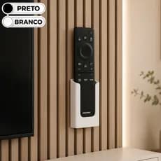 Base Suporte Porta Controle Remoto Compatível Smart TV Televisão Samsung Painel Sala Clínica Bar 3M