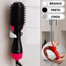 Suporte Porta Universal Parede Bancada Salão Escova Secadora Secador Cabelo Britânia 127v Dupla Face