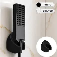 Suporte Encaixe Mangueirinha Chuveirinho Ducha Acqua Ultra Storm Face Lorenzetti Fita Dupla Face 3M