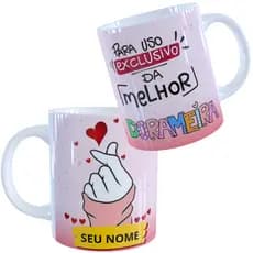 Caneca Dorama Caneca Dorameira Xicara Dorama 325ml Porcelana OU Plástico