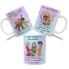 CANECA PERSONALIZADA TRÊS ESPIÃS XÍCARA PERSONALIZADA PRESENTE TRÊS ESPIÃS É DEMAIS XÍCARA PRESENTE