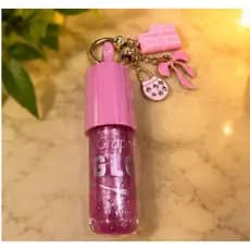 Lip Gloss Chaveiro com Glitter