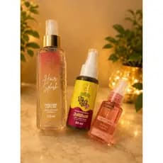 ✨ Kit Cuidados Capilares e Perfumação para Cabelos – 3 Produtos ✨