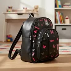 Mochila Bolsa Minnie Escola Costa Passeio Meninas Infantil Bebe Juvenil Resistente