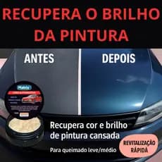 Cera Automotiva Espelho Cerâmico – Brilho intenso, Repele Água, Proteção Sol e Chuva