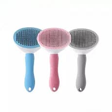 Escova Removedora de Pelos Pet Automática 2 em 1 – Massagem para Gatos e Cachorros