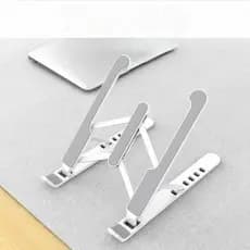 KIT 5 Unidades Suporte Notebook Base Regulável Home Office Plástico
