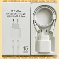 Carregador USB-C 35W Carga Rápida Bivolt com Cabo Tipo C