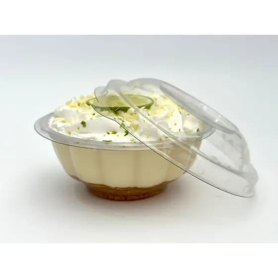 Embalagem Descartável 150ml 50 a 100 Unidades Com Tampa Articulada Pote de Sobremesa Doces Brigadeiro Festas Multiuso