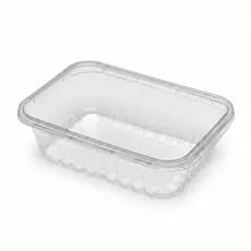 Kit 20 a 50 Unidades Pote Marmita 500ml Com Tampa Descartável PP Freezer Micro-ondas Reutilizável Delivery Plastilânia