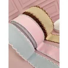 FITA CROCHE LUXO C/BORDA 38MM