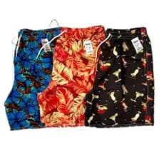 Short Plus Size extra Mauricinho Masculino Tactel Adulto Praia Piscina Moda Promoção (1 unidade)