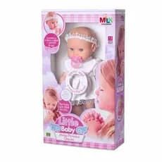 Boneca Little Baby - Minha Primeira Oração - Milk Brinquedos