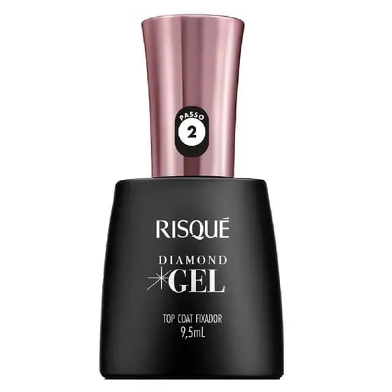Risque Diamond Gel Top Coat Fixador 9,5ml