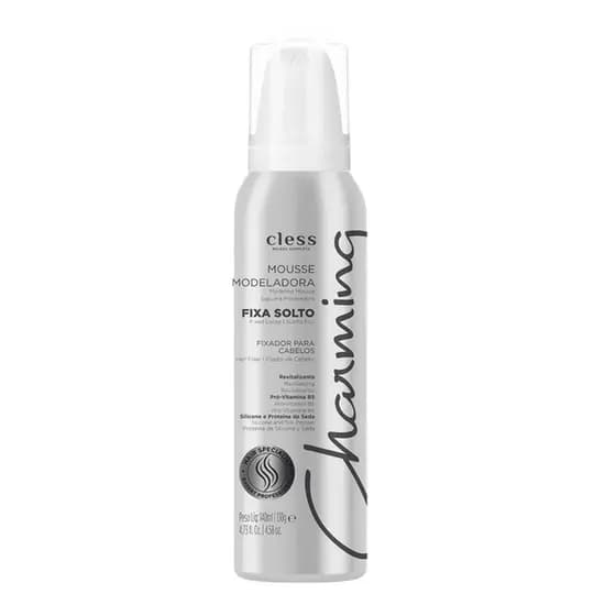 Cless Charming Mousse Modeladora Normal Fixa Solto 140ml