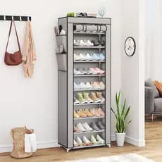 Sapateira Com 9 Prateleiras Para Organizar Sapatos Calçados Chinelo Roupa Objetos 27 Pares 9 Andares