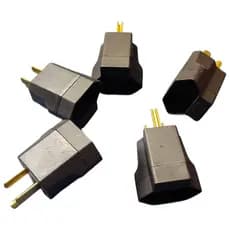 KIT 05 ADAPTADOR REVERSO DE PLUGUE NEMA PARA TOMADA NBR14136 CLASSE I