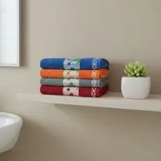 Toalha Banhão Grande Macia 75 x 150 cm 100% Algodão Alta Absorção Paris