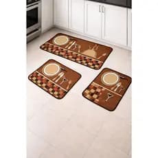 Jogo de Cozinha, 3 Peças Anti-derrapante Kitchen