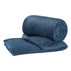 Cobertor Manta Velvet Bariloche Ultrasoft Canelada - Coberta Queen 2,40m X 2,20m
