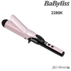 BaByliss 38mm Curling Iron Modelador De Cabelo Glam Waves Cerâmica De Longa Duração 2289K