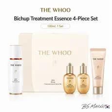 Conjunto De Essências De Primeiros Cuidados THE WHOO Bichup 4 Unidades 130ml Kit De Com A Pele De Ervas Para Reforço De