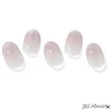 OHORA N Glossiest Tiras De Unhas De Gel Semi Curadas Rosa Gradiente Shimmer Gloss 30 Unidades