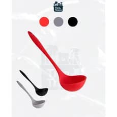 Concha de Silicone Resistente ao Calor Antiaderente Ideal para Sopas Molhos e Alimentos Quentes