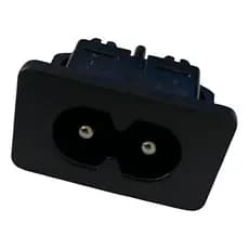 Conector Ac Fêmea Para Cabo De Alimentação 127/220v 100% Original