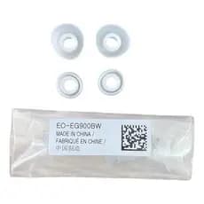 2 Pares Borrachinha Para Fone Ouvido Eo-eg900bw P E M Branco