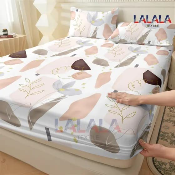 Folhas de árvore Jogo De Lençol 02 e 03 03 Peças CASAL QUEEN Percal Ponto Palito Estampado SOLTEIRO